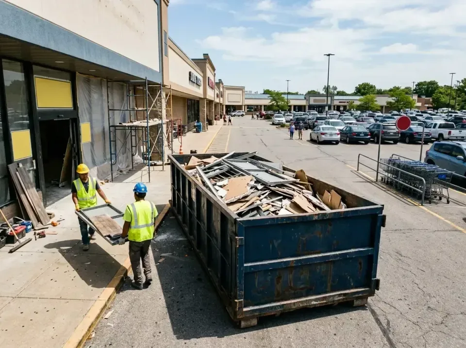 retail-store-renovation-debris-003 — frequently asked questions, Roll-off Dumpster Rentals in Dyer, TN